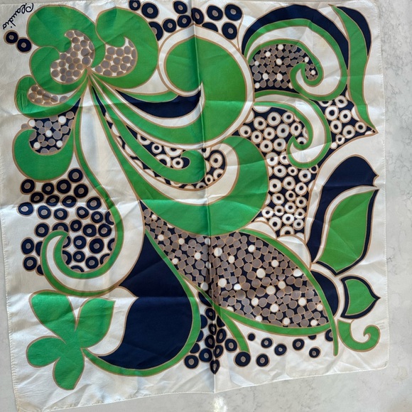 Accessories - Colorful Patterned Square Scarf